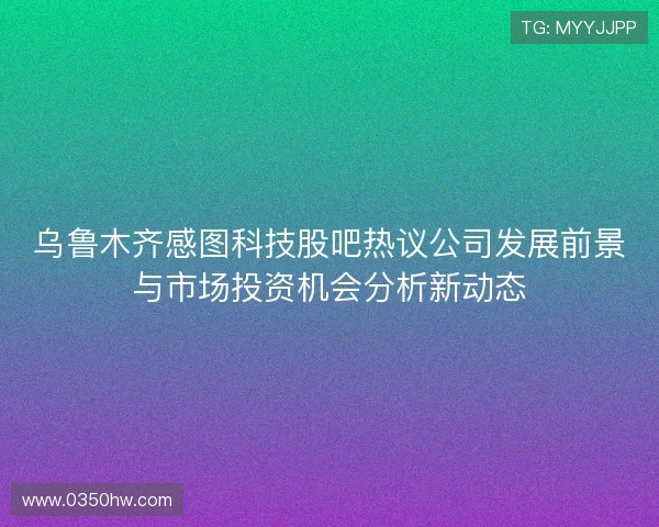 乌鲁木齐感图科技股吧热议公司发展前景与市场投资机会分析新动态